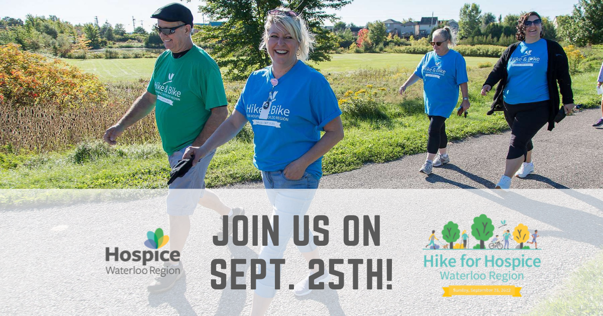 Celebrating 10 Years of Hike for Hospice Hospice Waterloo Region